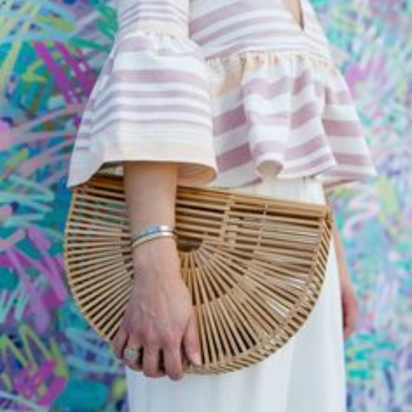 TheBoldBohemian Handbags - 5⭐️ FAV BESTSELLER NEW Large Bali Bamboo Bag Purse